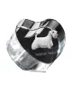 Sealyham Terrier - une photo de chien dans un cristal, un cœur en cristal, un cadre photo exceptionnel de la marque Art-Dog