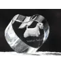 Sealyham Terrier - une photo de chien dans un cristal, un cœur en cristal, un cadre photo exceptionnel de la marque Art-Dog