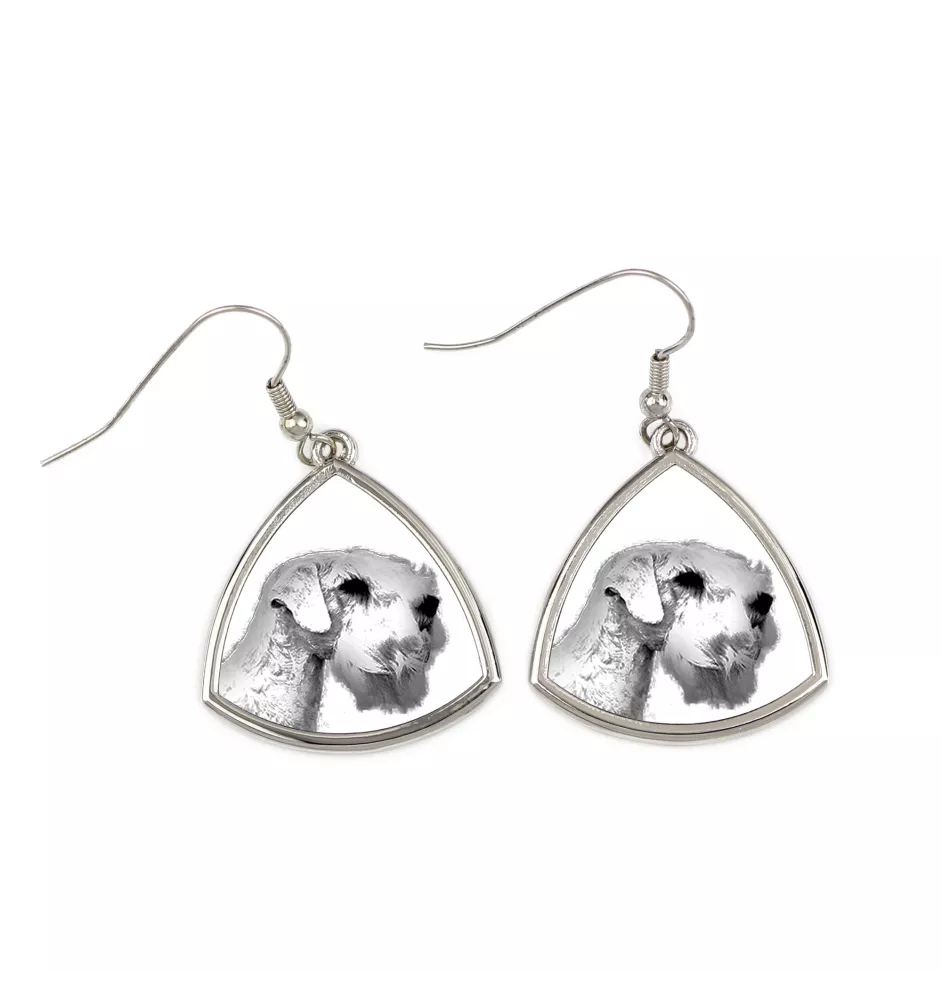 Sealyham Terrier - boucles d'oreilles avec chien, boucles d'oreilles pendantes avec photo, bijoux personnalisés avec impression de la marque Art-Dog