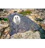 Scottish terrier, Aberdeen Terrier, Scottie, Aberdeenie - commemorative plaque with a photo of a dog, tombstone with a print, personalized oval plaque from the Art-Dog brand