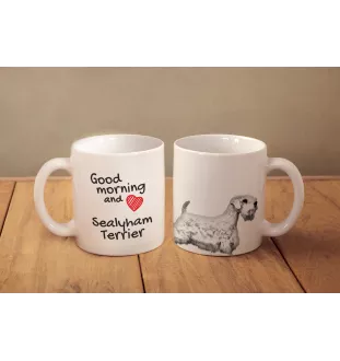 Sealyham Terrier, Welsh Border Terrier, Cowley Terrier - cup with a dog, cup with a photo, personalized gift from the Art-Dog brand