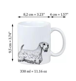 Sealyham Terrier - tasse avec chien, une tasse adorable avec une illustration, un cadeau avec votre photo de la marque Art-Dog