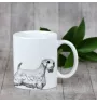 Sealyham Terrier - tasse avec chien, une tasse joyeuse pour les amoureux des chiens, un cadeau personnalisé de la marque Art-Dog