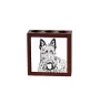 Schottischer Terrier, Scottish terrier - Stifthalter mit Hund, Schreibtischorganizer mit Aufdruck, personalisierte Schreibtischdekoration der Marke Art-Dog