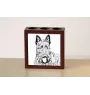 Terrier écossais, Scottish terrier - porte-stylo avec chien, organiseur de bureau avec impression, décoration de bureau personnalisée de la marque Art-Dog