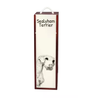 Sealyham Terrier pudełko na wino z psem Art-Dog