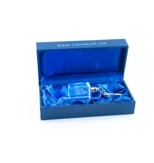 Scottish terrier, Aberdeen Terrier, Scottie, Aberdeenie - Crystal key ring with dog photo, illuminated key ring, unique gift by Art-Dog brand