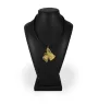 Terrier écossais, Scottish terrier I - porte-clés et collier avec chien dans une boîte, produit plaqué or de haute qualité, marque Art-Dog