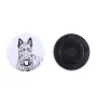 Scottish terrier, Aberdeen Terrier, Scottie, Aberdeenie - magnet with a dog's pupil, exceptionally light, strong magnet, handmade product by the Art-Dog brand