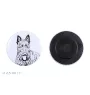Scottish terrier, Aberdeen Terrier, Scottie, Aberdeenie - magnet with a dog's pupil, exceptionally light, strong magnet, handmade product by the Art-Dog brand