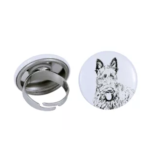 Schottischer Terrier, Scottish terrier - Damen Schmuck mit dem Bild eines Hundes, handgefertigtes Produkt, Möglichkeit, Ihr eigenes Foto hinzuzufügen, Marke Art-Dog