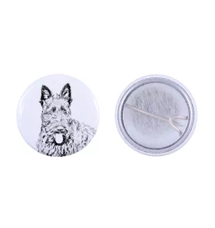 Scottish terrier, Aberdeen Terrier, Scottie, Aberdeenie - pin with your dog, add your own photo, Art-Dog brand