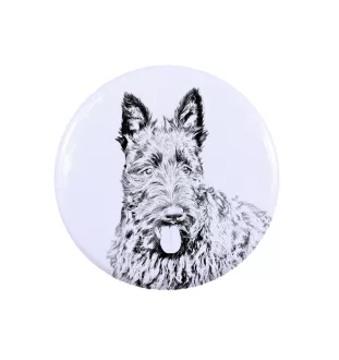 Scottish terrier, Aberdeen Terrier, Scottie, Aberdeenie - pin with your dog, add your own photo, Art-Dog brand
