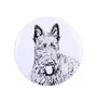 Terrier écossais, Scottish terrier - badge avec votre chien, ajoutez votre propre photo, marque Art-Dog