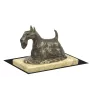 Scottish terrier, Aberdeen Terrier, Scottie, Aberdeenie - dog figurine, dog silhouette figurine, trophy for Art-Dog dog show exhibition