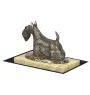 Scottish terrier, Aberdeen Terrier, Scottie, Aberdeenie - dog figurine, dog silhouette figurine, trophy for Art-Dog dog show exhibition