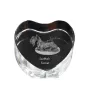 Scottish terrier, Aberdeen Terrier, Scottie, Aberdeenie - a photo of a dog in crystal, crystal heart, unique photo frame from the Art-Dog brand