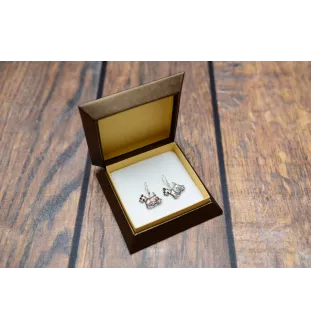 Schottischer Terrier, Scottish terrier - Hängende Ohrringe mit Hunden, entzückender Schmuck für Hunde-Mama, Geschenk für Mädchen von der Marke Art-Dog