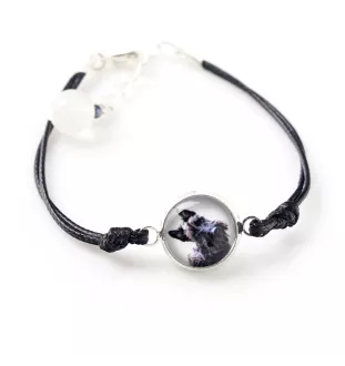 Scottish terrier, Aberdeen Terrier, Scottie, Aberdeenie - a set of jewelry in a box, necklace, earrings, bracelet, products from the Art-Dog brand