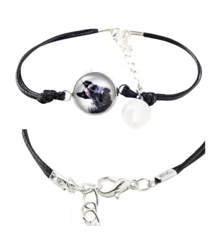 Scottish terrier, Aberdeen Terrier, Scottie, Aberdeenie - bracelet in a box with your photo, feminine jewelry, perfect gift from Art-Dog brand