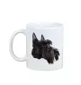 Scottish terrier, Aberdeen Terrier, Scottie, Aberdeenie - cup with a geometric dog image and the inscription Art-Dog