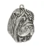 Shar Pei - Versilberter Schlüsselanhänger mit Hund, Handtaschen-Dekoration, Rucksack-Anhänger der Marke Art-Dog