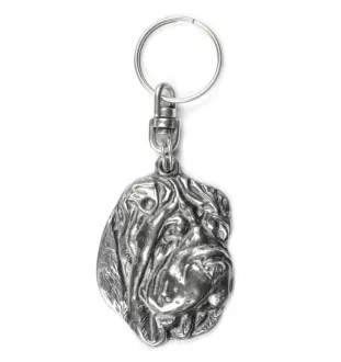 Shar Pei brelok do kluczy posrebrzany Art-Dog