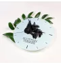 Scottish terrier, Aberdeen Terrier, Scottie, Aberdeenie - geometric wall clock with a picture and the brand name Art-Dog