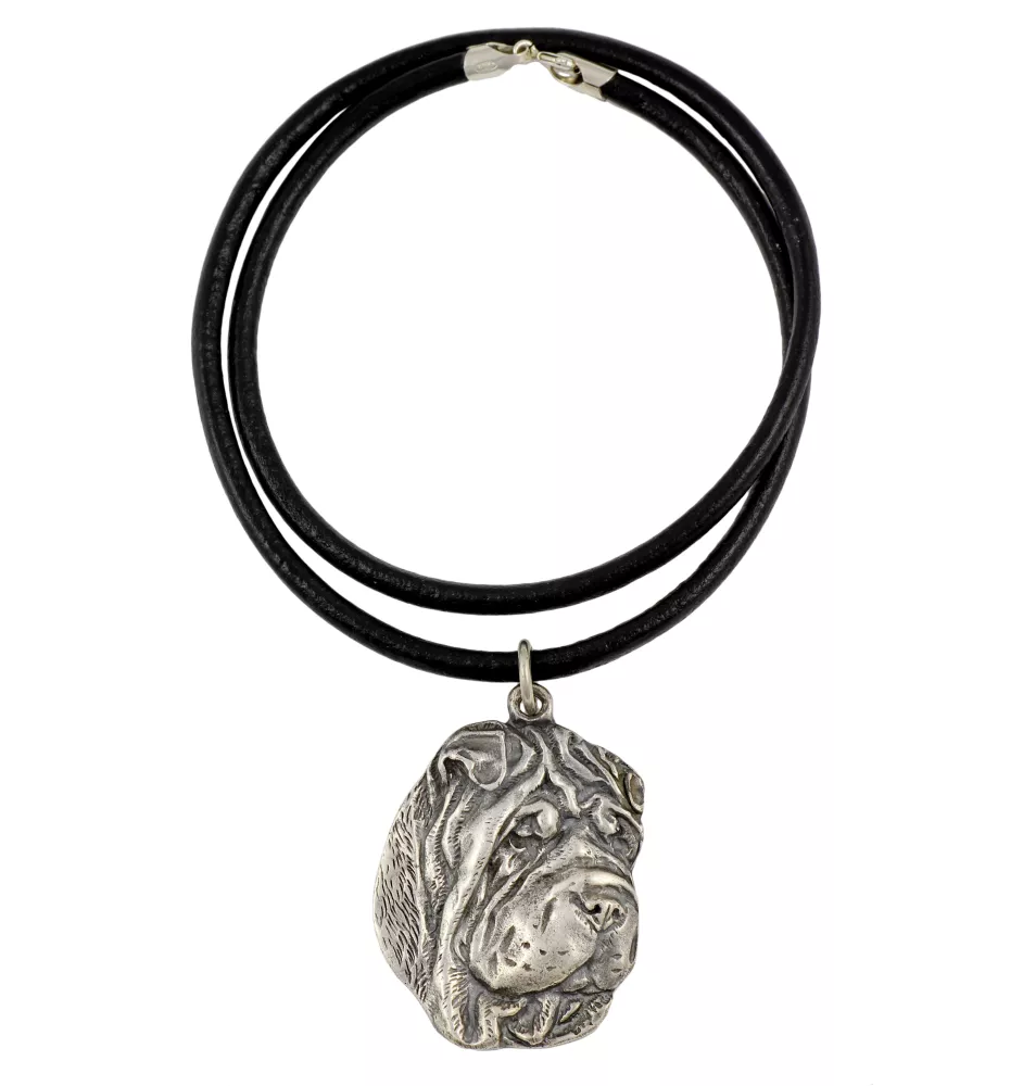 Shar Pei naszyjnik posrebrzany Art-Dog