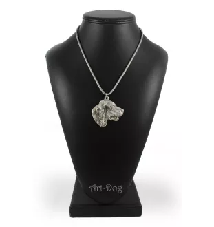 Setter anglais, Setter laverack - Collier pour chien, bijoux uniques pour les fans de chiens, pendentif vipère unique de la marque Art-Dog