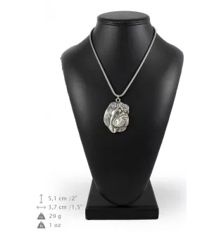 Shar Pei - Collier pour chien, bijoux uniques pour les fans de chiens, pendentif vipère unique de la marque Art-Dog