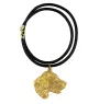 Setter anglais, Setter laverack - Collier pour chien, pendentif plaqué or pour fan de chien, bijoux uniques de la marque Art-Dog