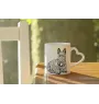 Terier szkocki kubek z psem good morning serce Art-Dog