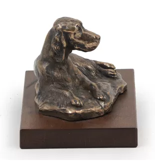 Setter anglais, Setter laverack - statue de chien, figurine pour bureau, trophée pour exposition canine par la marque Art-Dog