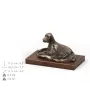 Setter anglais, Setter laverack - statue de chien, figurine pour bureau, trophée pour exposition canine par la marque Art-Dog