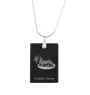 Scottish terrier, Aberdeen Terrier, Scottie, Aberdeenie - Crystal pendant with dog, silver necklace with photo, personalised pendant by Art-Dog brand