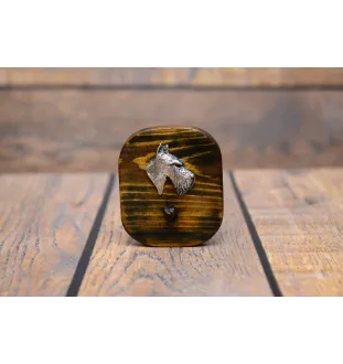 Terrier écossais, Scottish terrier - porte-clés, porte-clés avec chien pour les médailles, crochet pour les clés de la marque Art-Dog