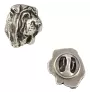 Shar Pei II  - Versilberte Hundebrosche, elegante Anstecknadel, Jackenreversschmuck der Marke Art-Dog