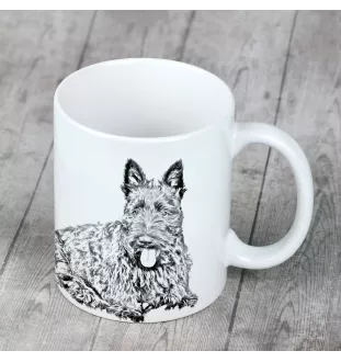 Terier szkocki kubek z psem life is better Art-Dog