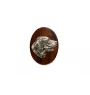 Seter angielski broszka clipring drewniany Art-Dog