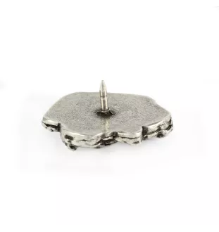 Shar Pei II - Hundebrosche in Geschenkbox, elegante Anstecknadel, Reversnadel für Art-Dog Markenjacke