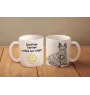 Schottischer Terrier, Scottish terrier - Tasse mit Hund, fröhliche Tasse für Hundeliebhaber, personalisiertes Geschenk der Marke Art-Dog