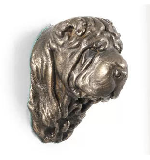 Shar Pei - Hundestatue, hängende Büste, einzigartige Dekoration für Hundeliebhaber der Marke Art-Dog