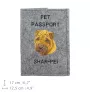 Shar-Pei - Porte passeport pour chien, porte document, cadeau pour le voyageur de la marque Art-Dog
