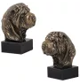 Shar Pei - Hundestatue, Büste auf Steinsockel, Skulptur, Trophäe für Hundeausstellung der Marke Art-Dog