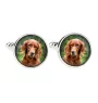 English setter, Lawerack, Laverack - cufflinks, a shirt accessory, a shirt pendant from the Art-Dog brand