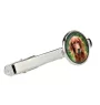 English setter, Lawerack, Laverack - tie clip, ornament, jewelry for an evening outfit by Art-Dog