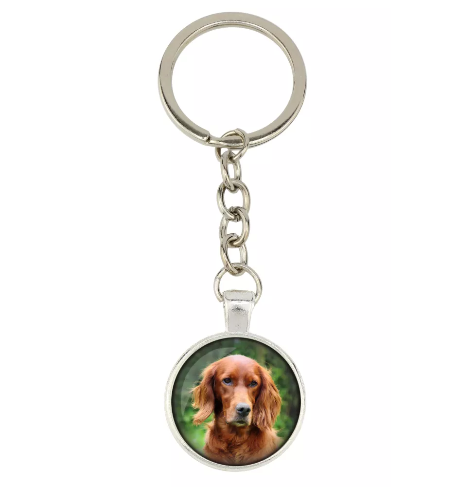 English Setter, Englischer Setter - Schlüsselanhänger mit Ihrem Foto, Schlüsselanhänger, Taschenanhänger der Marke Art-Dog