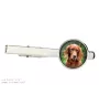 English Setter, Englischer Setter - Krawattennadel in der Box, stilvolle Krawatte, personalisierter Schmuck der Marke Art-Dog