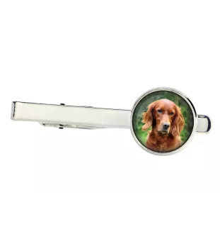 English Setter, Englischer Setter Ärmelknöpfe und Krawatte mit Ihrem Foto, Anzugaccessoire, Herrenschmuck der Marke Art-Dog